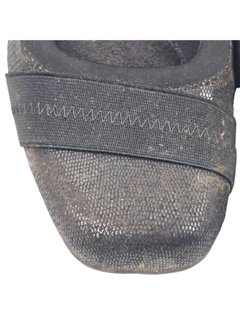 Mootsies Tootsies Modorchester Loafers Womens 10M Flats Black Fabric Shoes - Picture 6 of 8